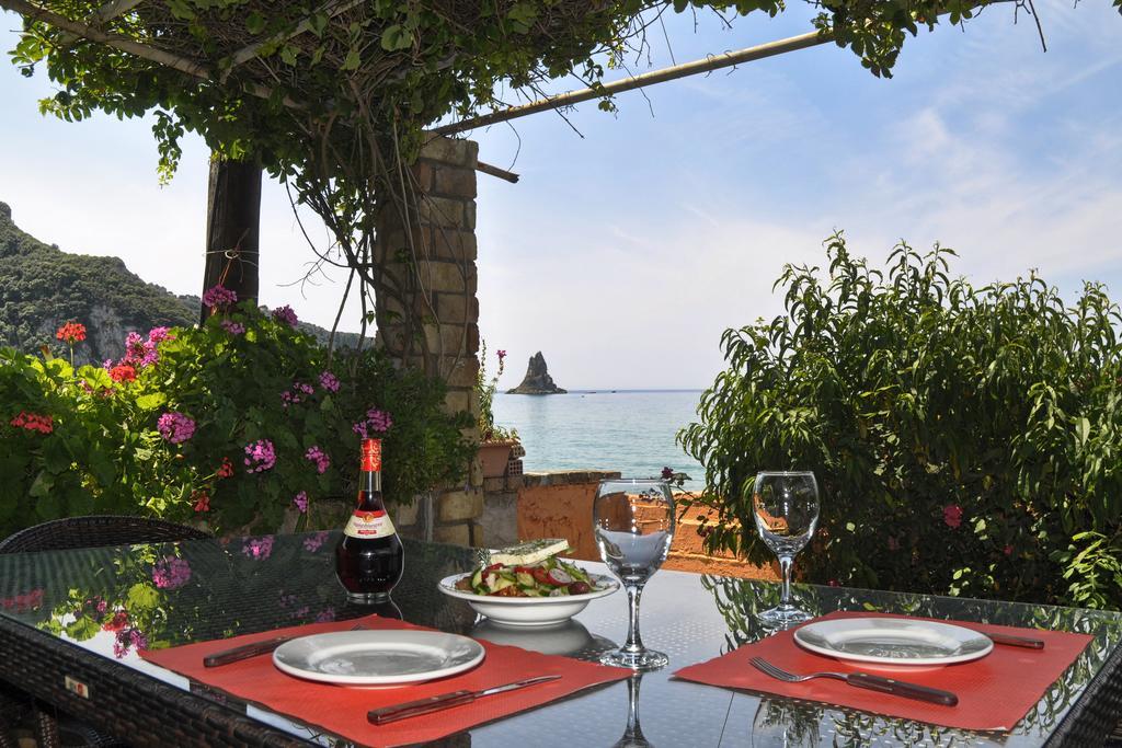 Dandidis Seaside Pension Agios Gordios  Dış mekan fotoğraf
