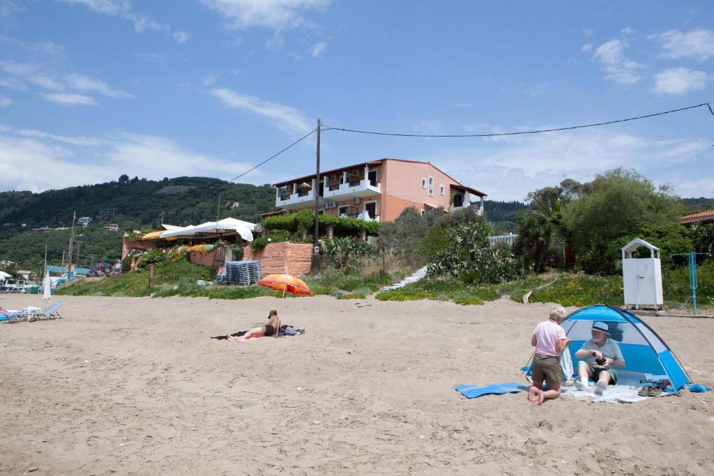 Dandidis Seaside Pension Agios Gordios  Dış mekan fotoğraf