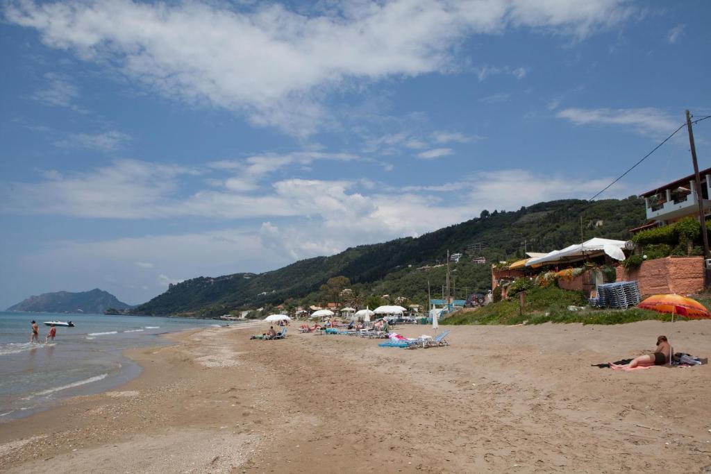 Dandidis Seaside Pension Agios Gordios  Dış mekan fotoğraf
