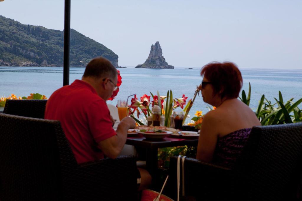 Dandidis Seaside Pension Agios Gordios  Dış mekan fotoğraf
