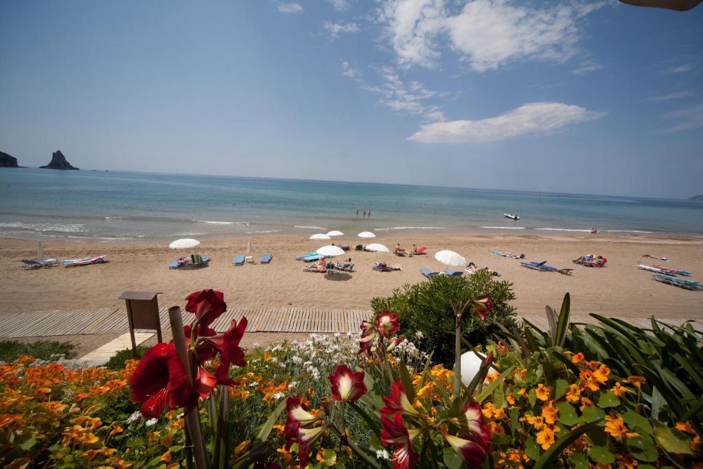 Dandidis Seaside Pension Agios Gordios  Dış mekan fotoğraf