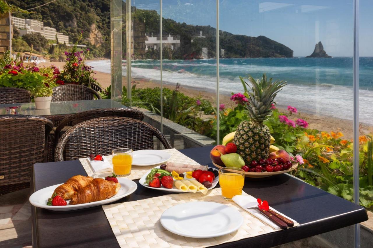 Dandidis Seaside Pension Agios Gordios  Dış mekan fotoğraf