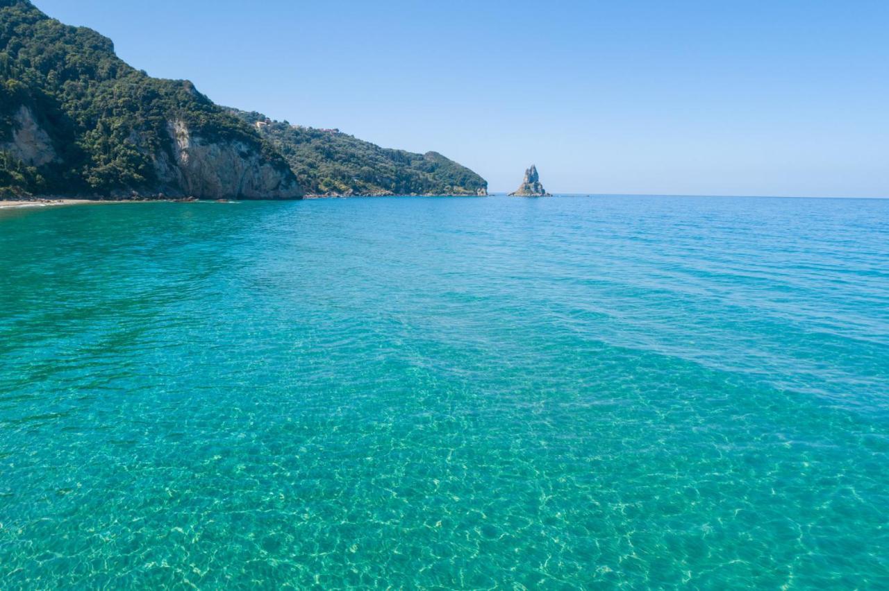 Dandidis Seaside Pension Agios Gordios  Dış mekan fotoğraf